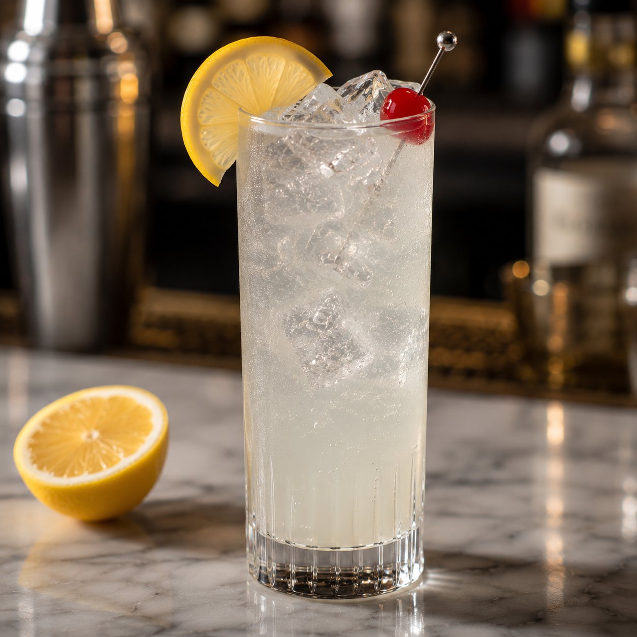 Amani Tom Collins cocktail