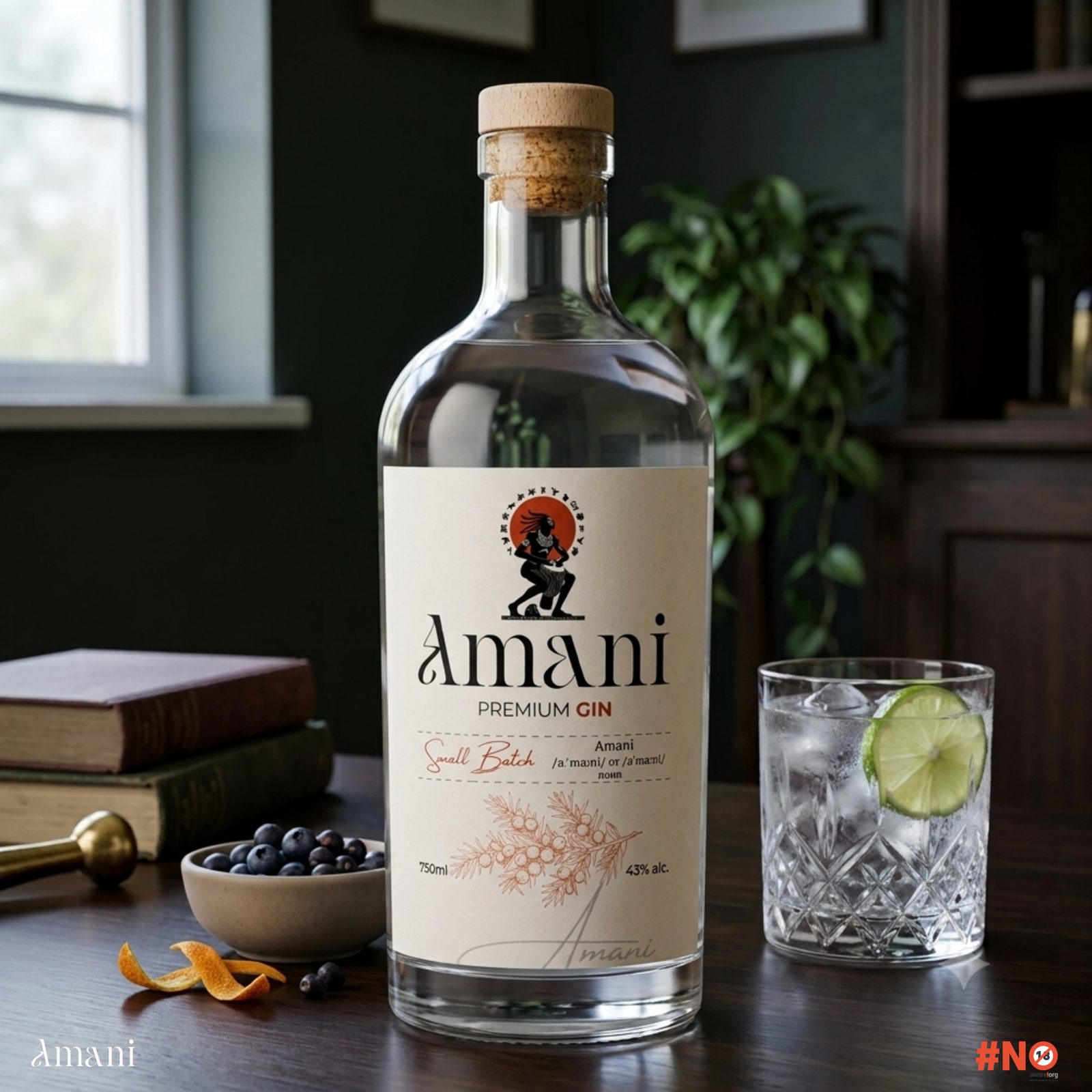 Amani Gin lifestyle photo